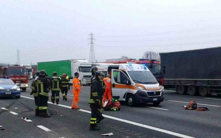 Incidente autostrada Arezzo 24 anni