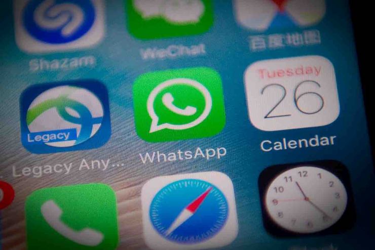 WhatsApp impronta Touch Face ID iPhone Android