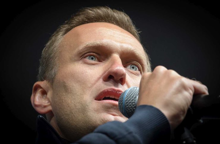 Caso Navalny foto messaggio avvelenamento