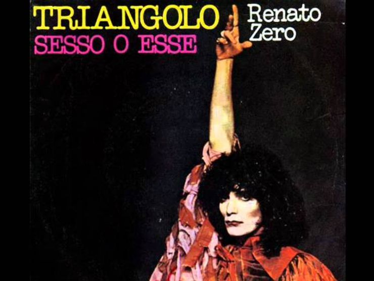 Renato Zero Copertina Triangolo