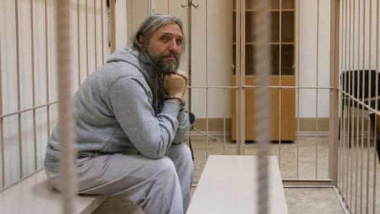 Sergei Torop in carcere (foto dal web)