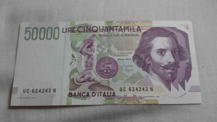 50mila lire Bernini (foto dal web)