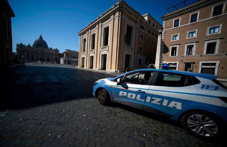 Polizia positivo al coronavirus