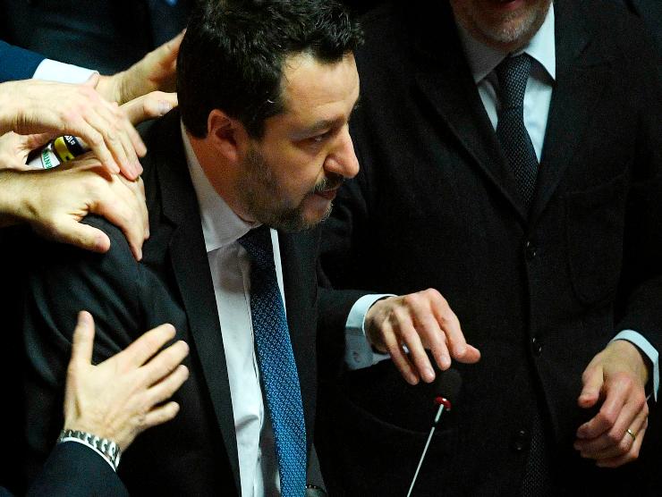 Matteo Salvini in calo 