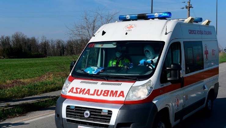 Ambulanza incidente mortale