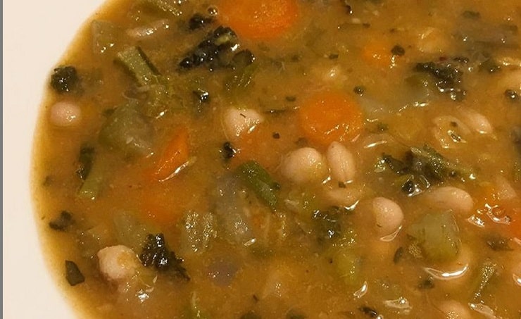 zuppa di verdure ritirata