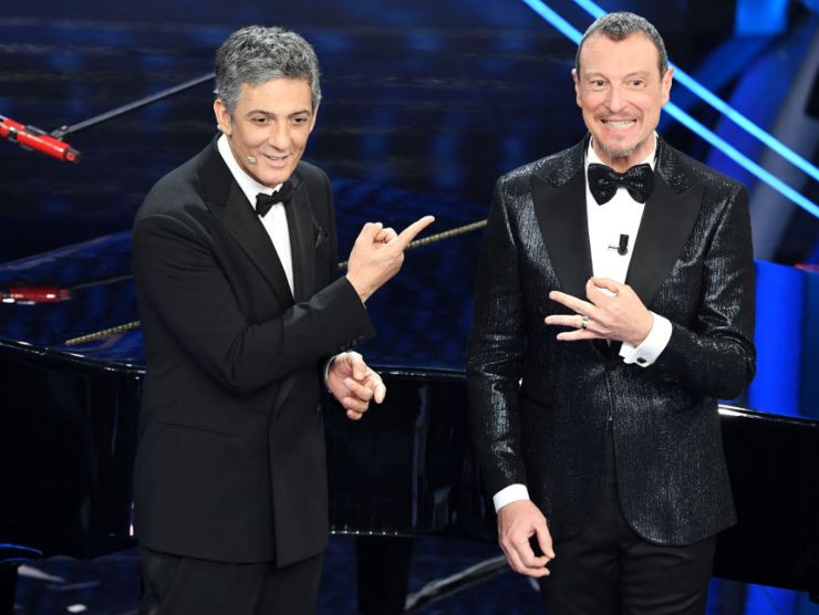 Amadeus e Fiorello Sanremo 2020