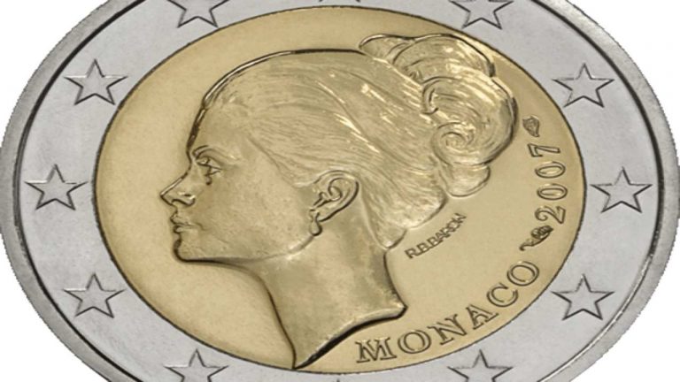 2 Euro Principato Di Monaco Grace Kelly