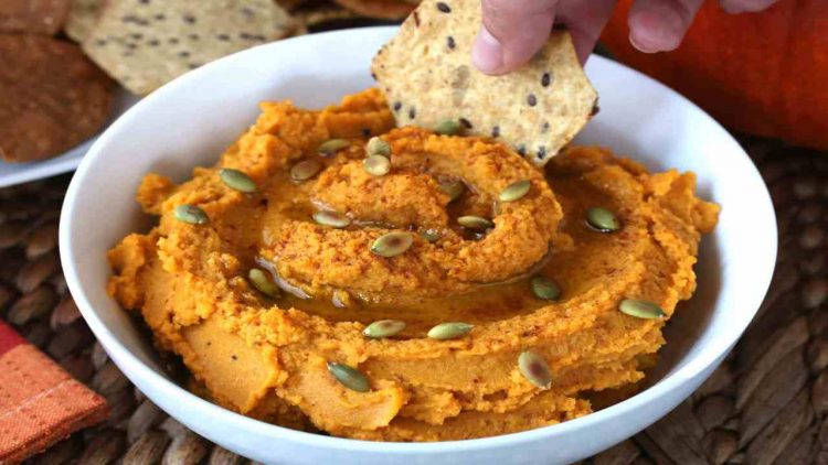 Hummus di ceci e zucca (foto dal web)