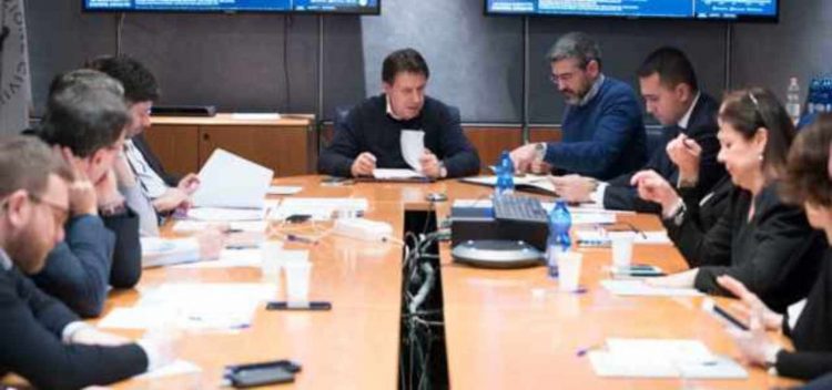 Conte riunione Ctd Dpcm (foto dal web)