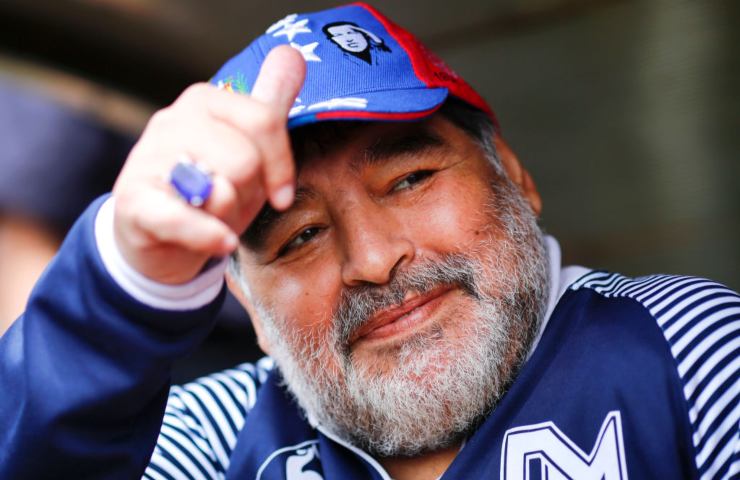 Camera ardente Maradona