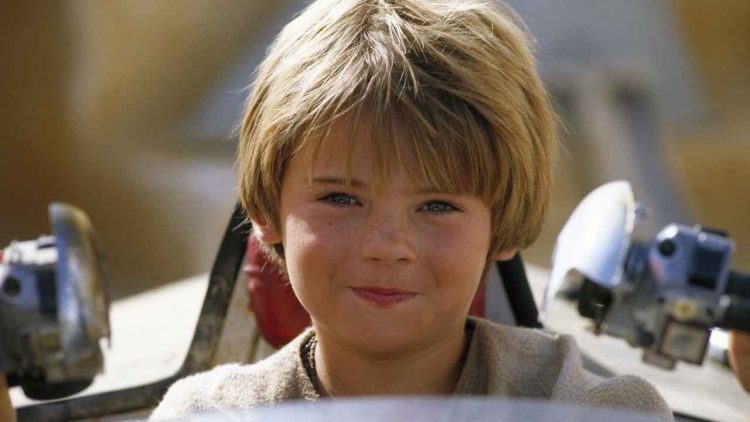 Anakin Skywalker bambino film natale arrestato