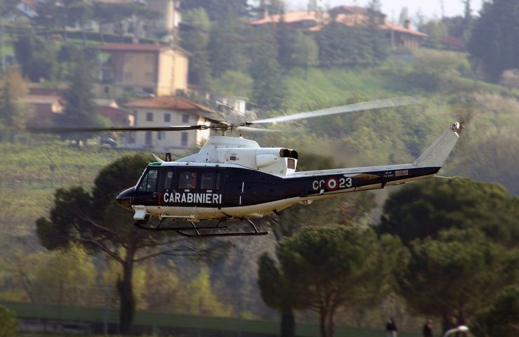 elicottero dei carabinieri 