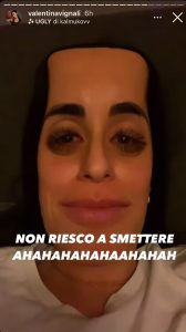 Valentina Vignali filtri Instagram foto mostruose