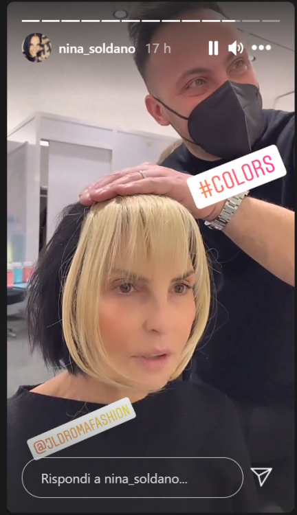 Nina Soldano, nuovo taglio di capelli per l’attrice