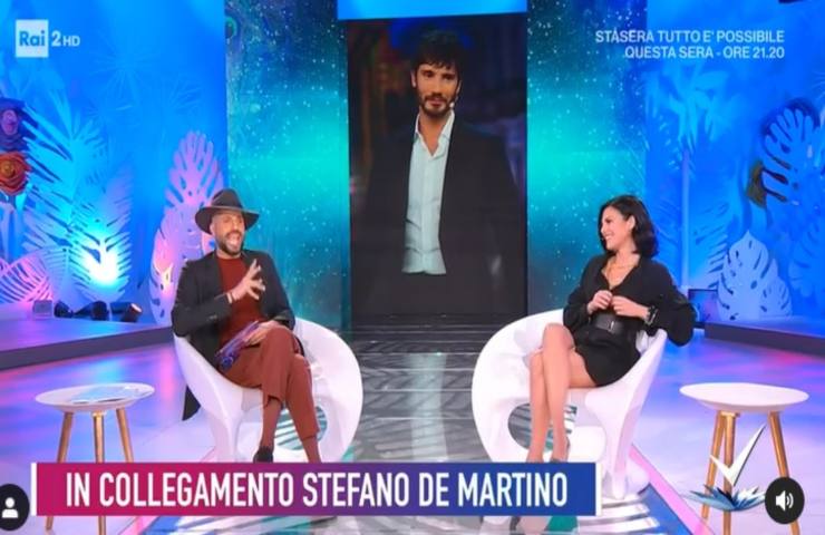 Bianca Guaccero e Stefano De Martino insimee parla lei 
