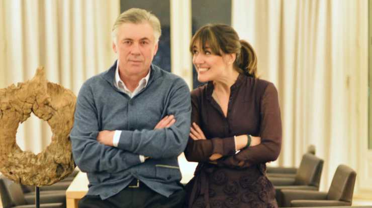 Carlo e Katia Ancelotti - foto da Facebook