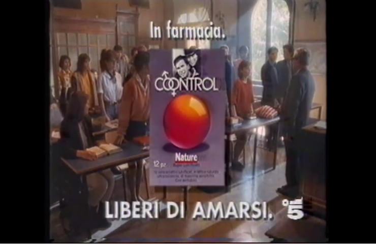 Ti sblocco un ricordo, spot Control 1992