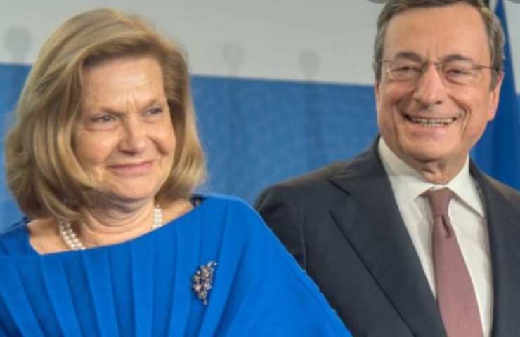 Serena Cappello e Mario Draghi 