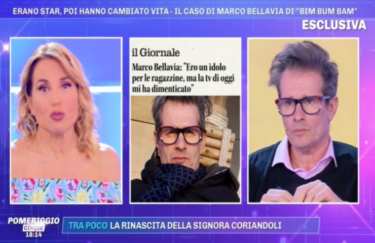 ricordatr Marco Bellavia dalla D'urso in lacrime 