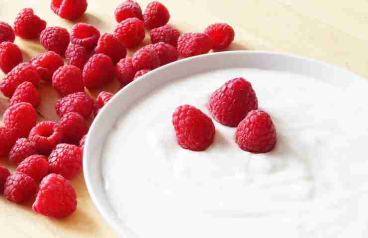 creare maschera allo yogurt