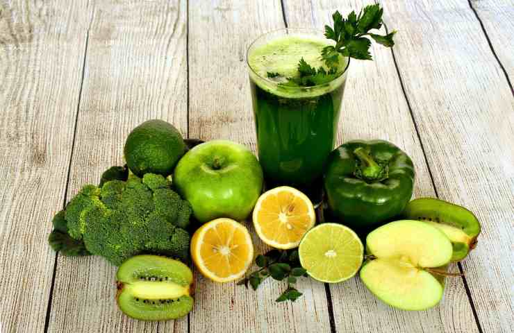 Frutta e verdura di colore verde, proprietà ed usi in cucina