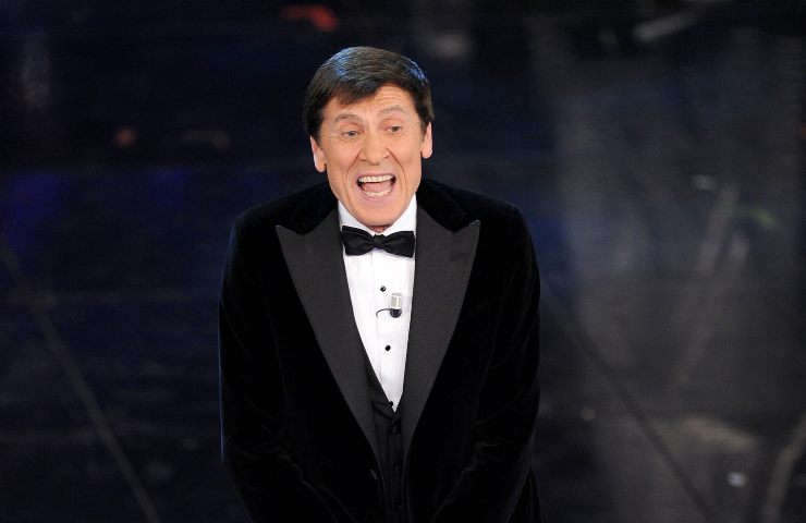 gianni morandi ustionato 