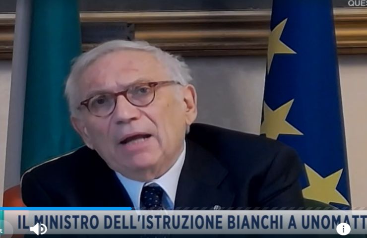 Uno Mattina Maturità 2021 Ministro Bianchi