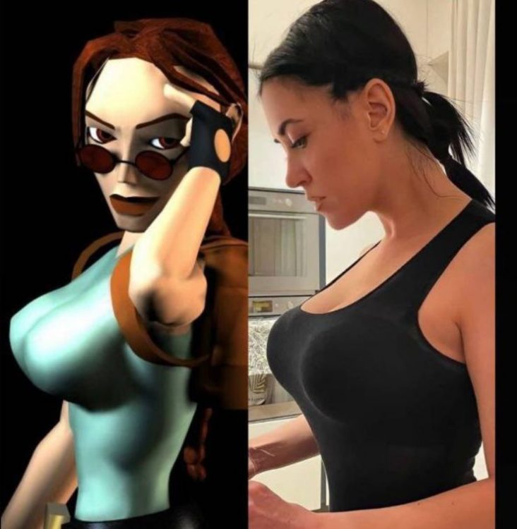 Claudia Ruggeri Instagram Lara Croft