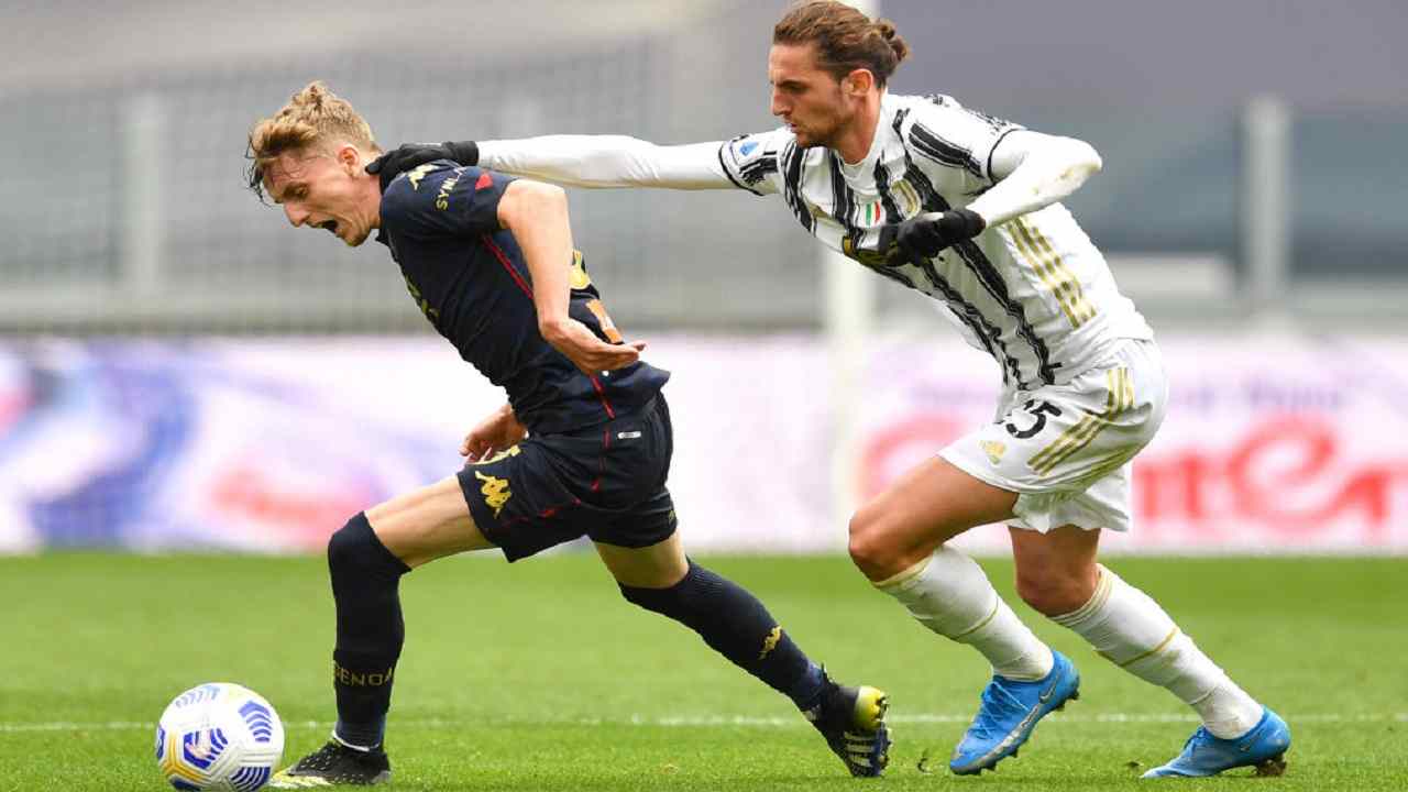 Juventus-Genoa Serie A tabellino pagelle
