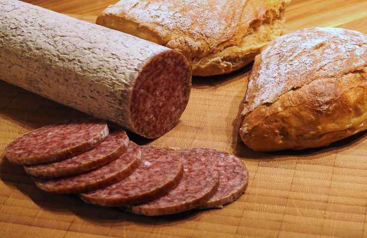 Salame cinghiale ritiro salmonella gruppo C1