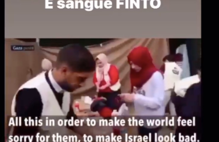 Jonathan Kashanian bambini palestinesi truccati