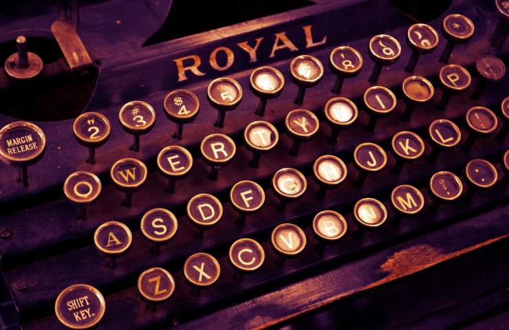 macchina da scrivere 