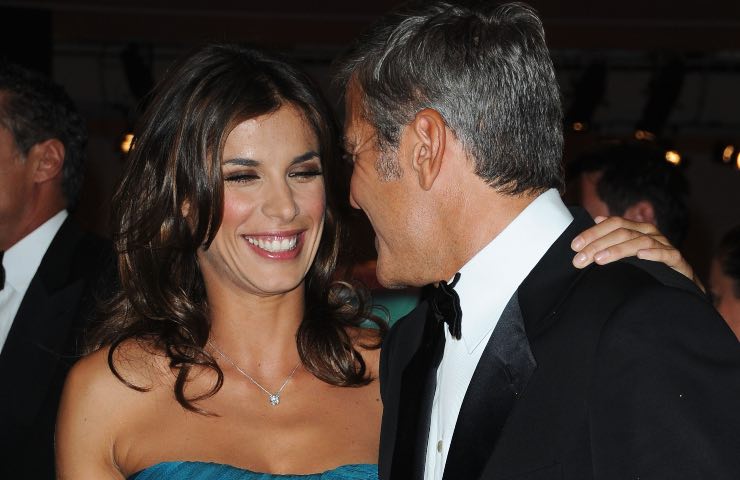 George Clooney Elisabetta Canalis scottante