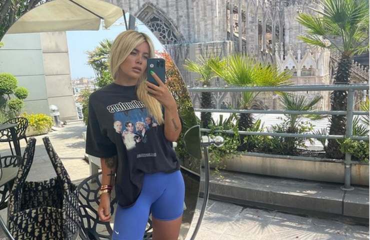 Wanda Nara a Milano 