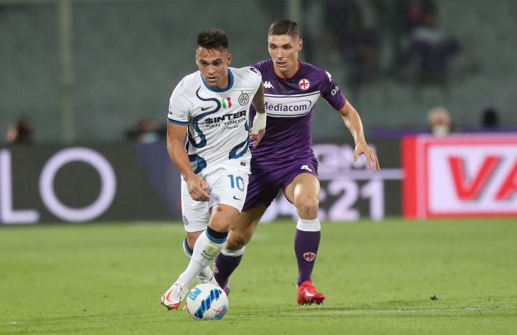 Fiorentina Inter serie a