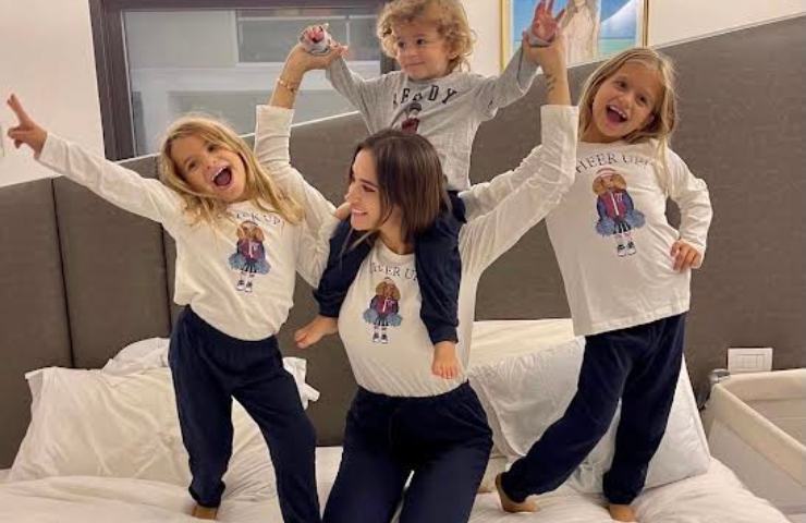 Jessica Melena e figli