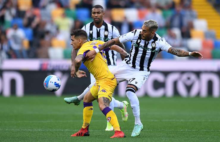 Udinese-Fiorentina pagelle tabellino partita