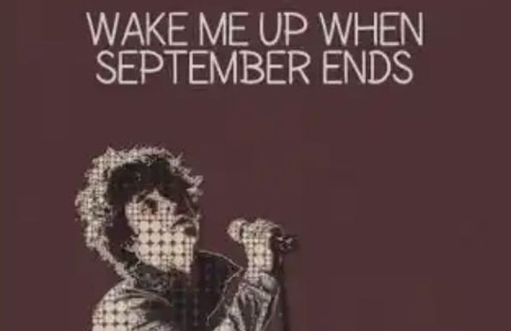 Wake me up when September ends Green day
