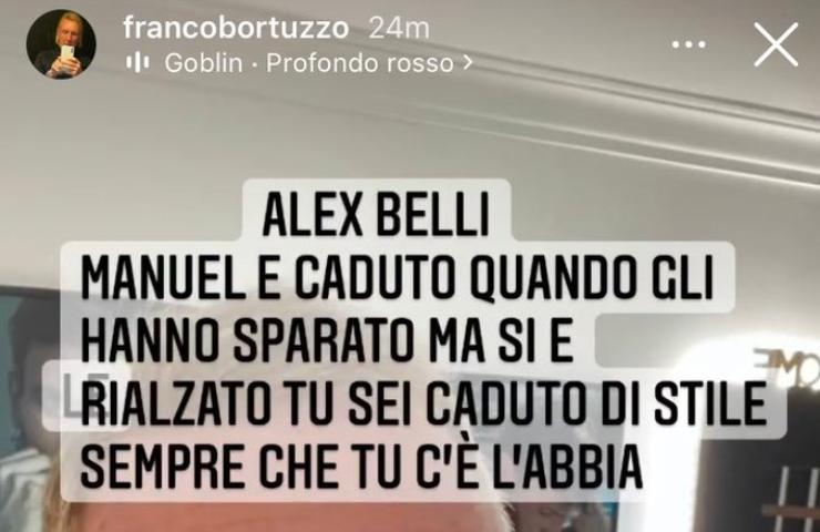 Alex Belli, Manuel Bortuzzo 