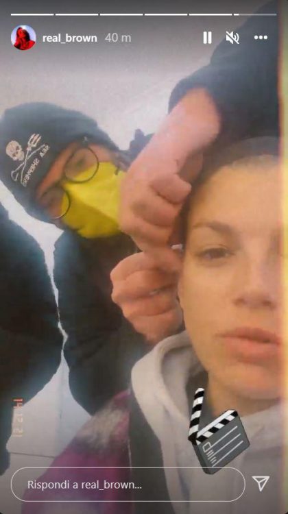 Emma Marrone rivel motivo taglio capelli film foto