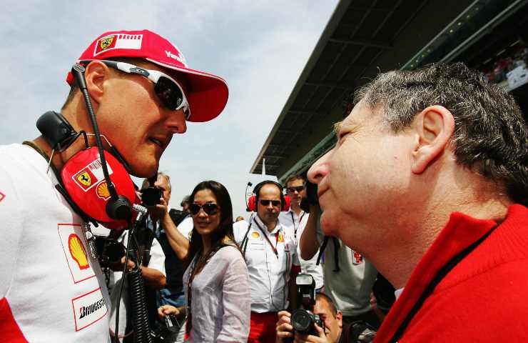 Jean Todt Michael Schumacher 