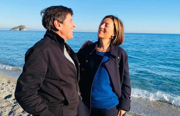 Gianni Morandi e la moglie Anna (Instagram)