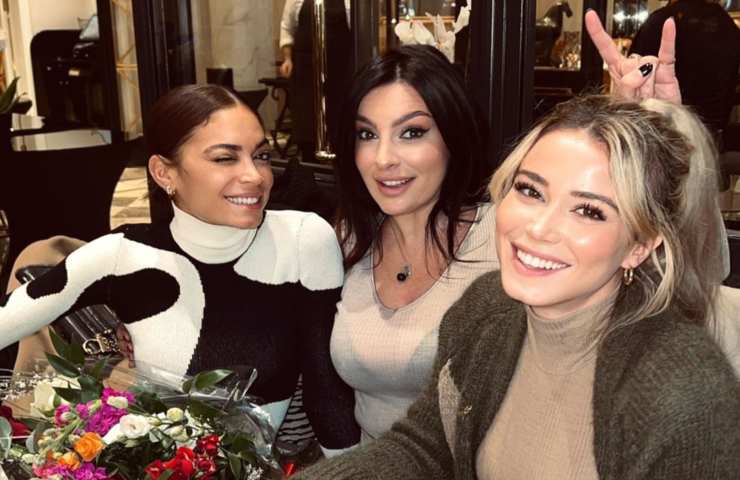 Diletta Leotta con le amiche (Instagram)