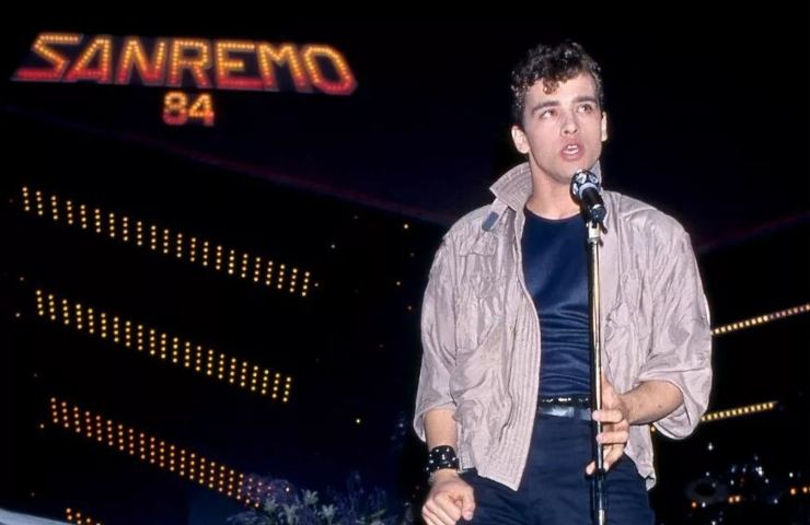 Eros Ramazzotti a Sanremo 1984
