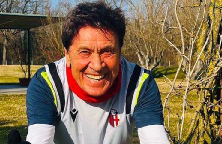 Gianni Morandi festeggiamenti post Sanremo