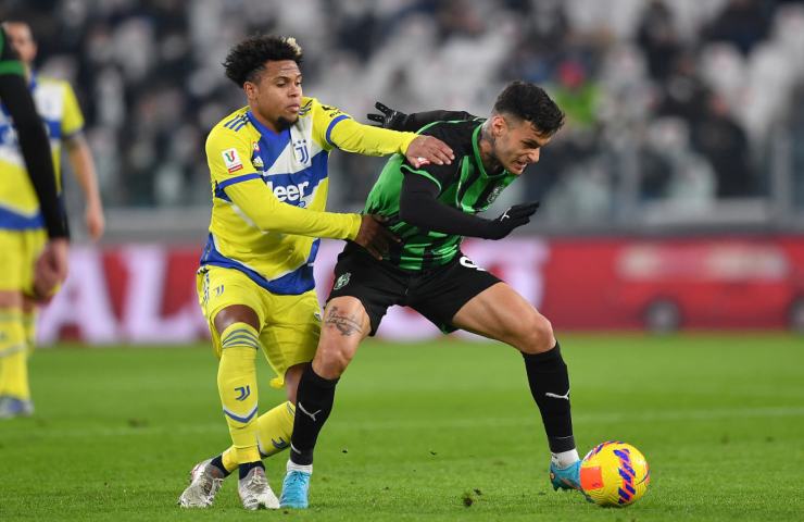 sassuolo juventus coppa italia