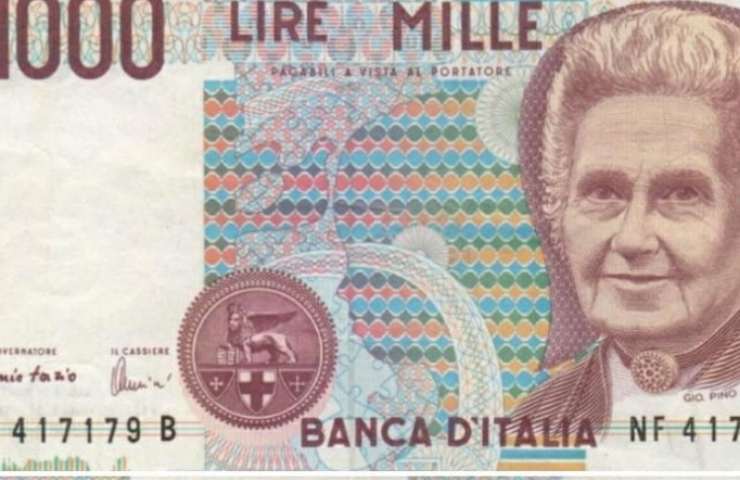 1000 lire banconote 
