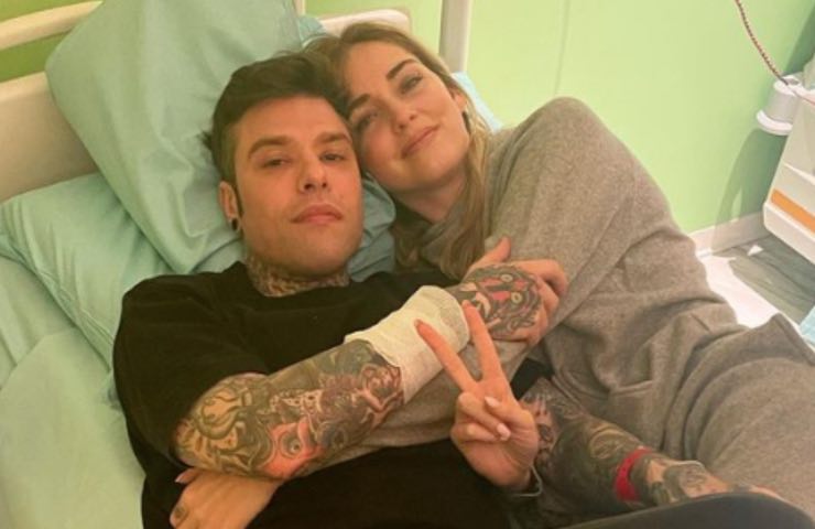 Fedez colazione campioni foto ospedale