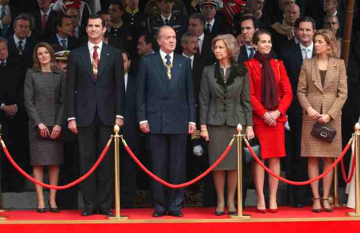 Infanta Cristina tradimento Famiglia reale spagnola